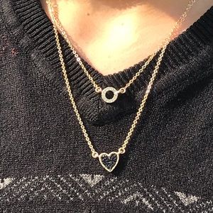 Black heart 🖤 necklace